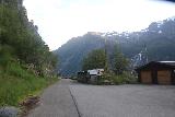 AEdnafossen_007_06232019 - Starting to walk towards the old road going around the Tyssedal Tunnel and yielding nice views towards Ædnafossen as of June 2019