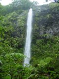 Abaca_015_12252005 - The base of the main drop of the Savu-i-One Waterfall