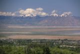 Adams_Falls_247_05272017 - Looking over a mud flat and parts of Great Salt Lake beyond Layton and towards Antelope Island