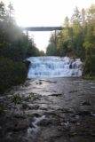 Agate_Falls_042_09292015 - Just Agate Falls and the railroad tressel bridge above it