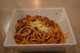 Airlie_Beach_194_07022022 - Tahia's spaghetti a la Bolognese at Fish D'vine at Airlie Beach