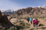 Alabama_Hills_205_04092017 - The family making their way back to the Arch Loop Trailhead amidst the scenic Alabama Hills