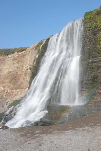 An example of Alamere Falls shot in 'long exposure'