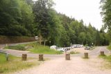 Allerheiligen_015_06222018 - Looking back at the context of the hairpin turn and the car park at the trailhead of the Allerheiligen Waterfalls