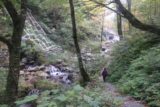 Amida_Falls_131_10212016 - Mom forging ahead as she was getting near the trailhead for the Amidagataki Waterfall