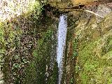 Andrew_Molera_Falls_008_iPhone_02072021 - Looking right up beneath the fallen tree towards the lip of the Andrew Molera Falls