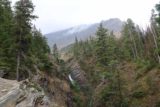 Appistoki_Falls_038_08082017 - Contextual first glimpse at the Appistoki Falls nestled in a steep gorge