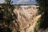 Artist_Point_17_005_08102017 - Looking down at the colorful Grand Canyon of the Yellowstone River from one of the lookouts at Artist Point