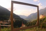 Bad_Gastein_179_07152018 - Looking through this frame towards the valley beneath the town of Bad Gastein