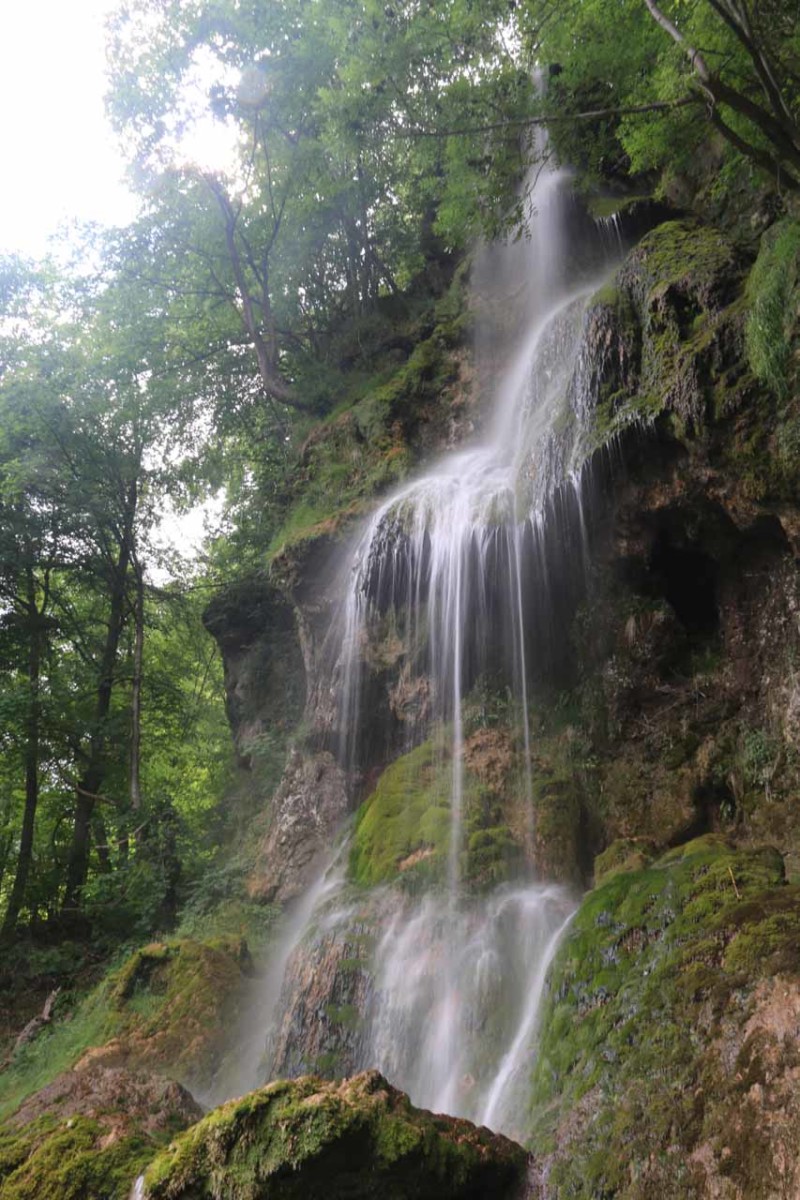 Urach Waterfall Family Friendly Falls In The Swabian Alb