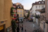 Baden_Baden_052_06222018 - Looking towards one of the squares in the charming city center of Baden-Baden