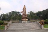 Ban_Tian_Yan_059_10302016 - Looking right at the steps fronting the Big Buddha behind the Ban Tian Yan Temple
