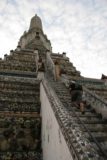 Bangkok_064_12242008 - Looking up the steps of Wat Arun