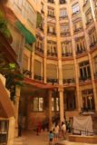 Barcelona_1055_06222015 - Inside some towering courtyard of the Casa Mila