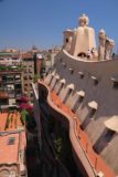 Barcelona_1116_06222015 - Looking over the side of Casa Mila from the crazy rooftop