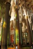 Barcelona_690_06212015 - Checking out the incident light leaving lots of color on the interior of the Sagrada Familia