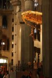 Barcelona_771_06212015 - Profile view of the modern Jesus statue atop the main altar of the Sagrada Familia