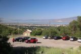 Battle_Creek_Falls_010_05282017 - Looking back over the parking lot for Battle Creek Trail towards Utah Lake
