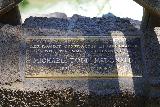 Benham_Falls_085_06272021 - This was the memorial plaque placed right at the sanctioned overlook of Benham Falls