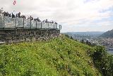 Bergen_575_06272019 - Looking towards the lookout infrastructure atop Mt Floyen