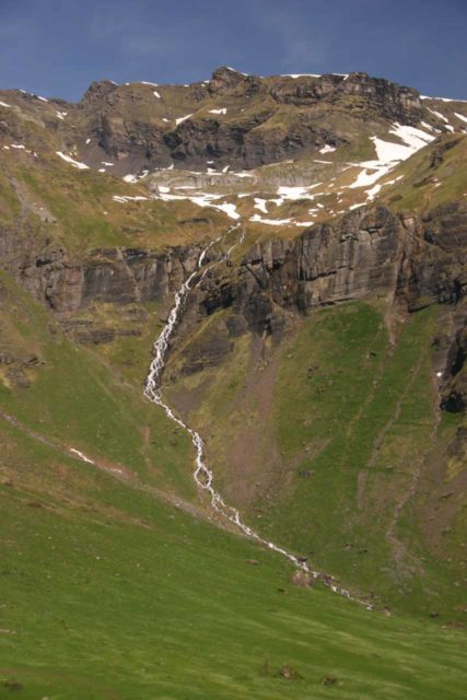 Bernese_Oberland_451_06092010 - Looking towards one of the cascades seen on the way up to Schilthorn, where this could be one of the feeding streams of the Murrenbach Falls as seen in June 2010