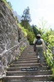 Bernese_Oberland_636_06092010 - Walking up stairs to chutes 6 through 10