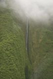Blue_Hawaiian_Maui_Heli_036_02252007 - An impressively tall falls in Waihe'e Valley - possibly Mana-nole Falls