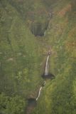 Blue_Hawaiian_Maui_Heli_078_02252007 - Looking down at all the tiers of Moa'ula Falls in Halawa Valley