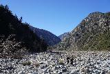 Bonita_Falls_107_01182021 - înapoi în spălarea South Fork Lytle Creek, unde am putut respira din nou mai ușor pe măsură ce ne - am întors la drumul Lytle Creek