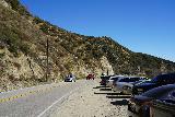 Bonita_Falls_132_01182021, Tornando - o de volta para o nosso carro estacionado (perto do sinal de limite de velocidade), o que foi uma maneira bastante do local onde atravessamos Lytle Creek como parte do Bonita Falls caminhada