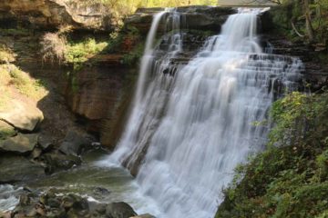 Brandywine Falls was arguably the most significant and attractive waterfall remaining in the state of Ohio let alone the apparent main scenic attraction of the Cuyahoga Valley National Park...