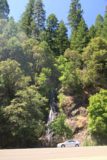 Bridal_Veil_Falls_002_06222016 - Looking across the high-speed Hwy 50 towards Bridal Veil Falls at Pollock Pines