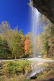 Bridal_Veil_Falls_020_20121016 - Amazing fall colors seen through Bridal Veil Falls