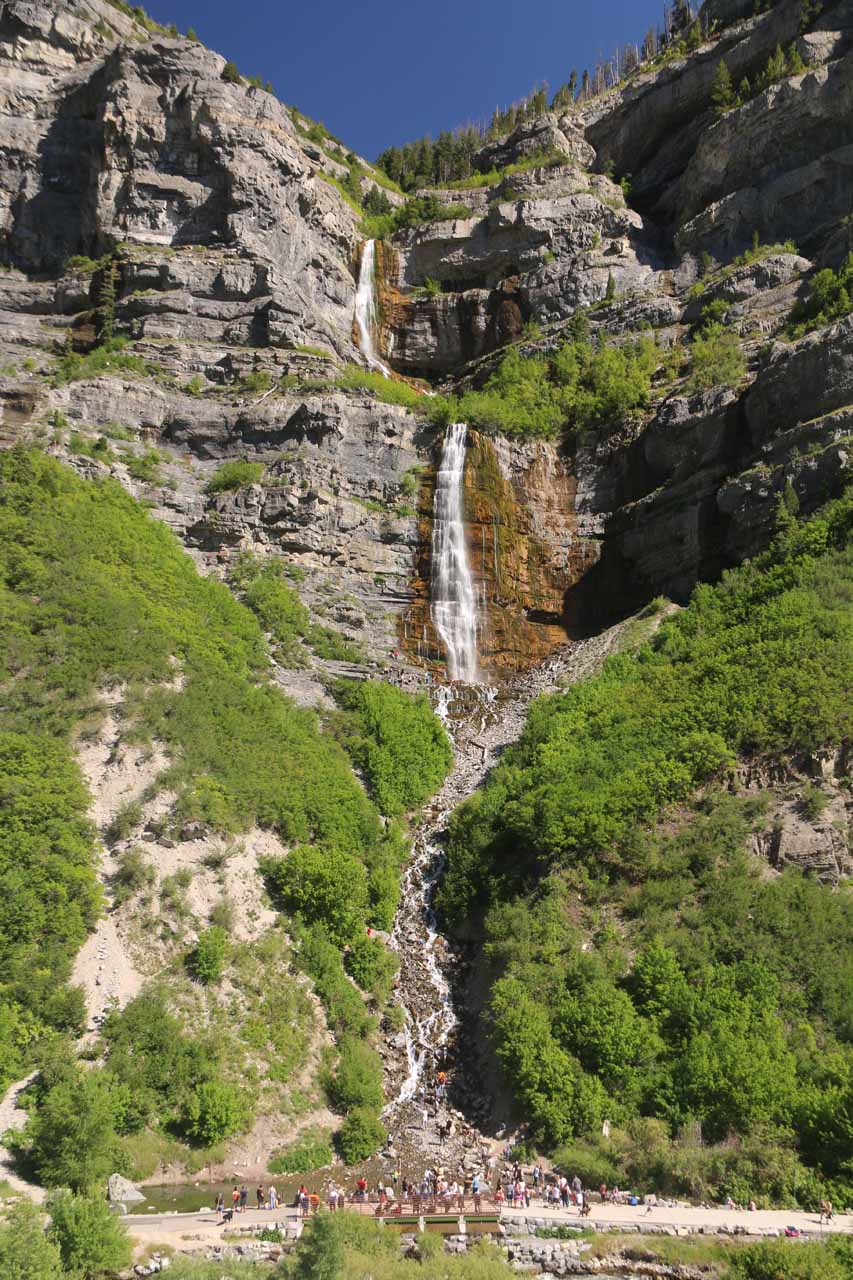 Bridal Veil Falls Provo Canyon Icon Utah S Tallest Falls