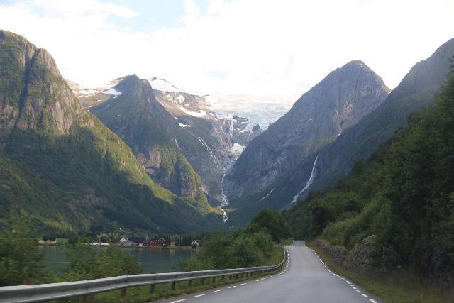 Briksdalsbreen_087_07192019 - The scenic drive through Oldedalen Valley and towards the valley's head at the foot of the Briksdal Valley