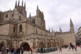Burgos_149_06122015 - Looking back at the Burgos Cathedral across the Plaza del Rey San Fernando
