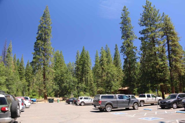 Burney_Falls_002_06202016 - The busy day use parking area for the falls