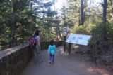 Burney_Falls_17_009_07272017 - Julie and Tahia checking out some of the interpretive signs along the walk leading down to the bottom of Burney Falls