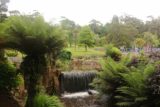 Burnie_Park_17_021_12012017 - Next to the jungle gym in Burnie Park was a pond and this fake waterfall on Stoney Creek during our December 2017 visit