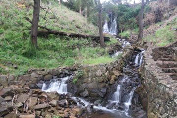Oldaker Falls was essentially an urban waterfall that was the centerpiece of Burnie Park, which itself sat within the city limits of the coastal city of Burnie.  It was at the top end of the hilly...