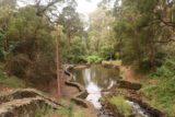 Burnie_Park_17_089_12012017 - Looking downstream from the main cascading part of Oldaker Falls as Julie was headed back to Burnie Park during our visit in December 2017 visit