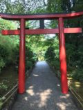Butchart_Gardens_019_iPhone_08022017 - The torii gate as we entered the Japanese Garden part of the Butchart Gardens