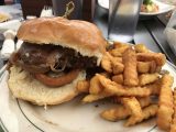Cable_Mountain_Lodge_032_iPhone_04042018 - This was the buffalo meatloaf burger that I got for lunch at the Brew Pub near the Cable Mountain Lodge