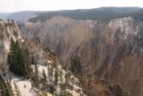 Canyon_North_Rim_087_08102017 - Looking back downstream towards the Grand Canyon of the Yellowstone River and its 'yellow stones' as seen from Lookout Point during our August 2017 visit