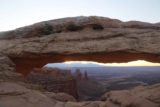 Canyonlands_17_077_04212017 - Broad view through Mesa Arch shortly after sunrise