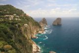 Capri_067_20130520 - Looking towards the famous sea stacks (Faraglione) along the southern coast of Capri