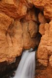 Cascade_Falls_Cedar_075_05252017 - Closer look at the gap where the waters of Cascade Falls gushes out of the red cliffs