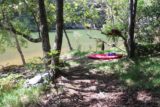 Cascade_de_Ba_040_11262015 - Kayaks by the river near the lowest tier of what I thought was Cascade de Ba