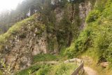 Cascata_di_Tervela_049_07162018 - Looking along the trail that fronted the Cascata di Tervela in Santa Cristina, Italy