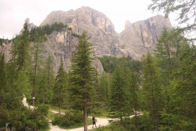 Cascate_di_Pisciadu_105_07162018 - The big payoff about the hike to get close to the Cascate del Pisciadù was getting to hike amongst the dramatic Italian Dolomites